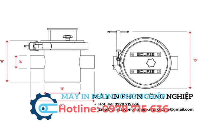 so do ky thuat bay tu Máy in phun công nghiệp