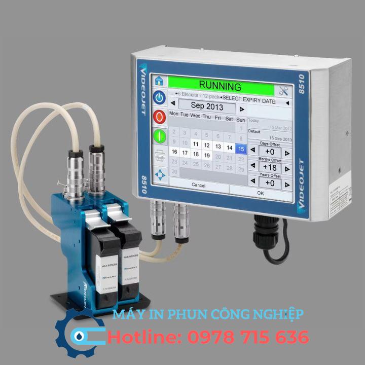 May-in-nhiet-VideoJet-8510 Máy in nhiệt mực VideoJet 8510