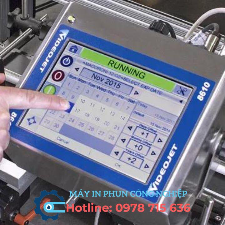 may-in-nhiet-Videojet-8610 Máy in nhiệt Videojet 8610