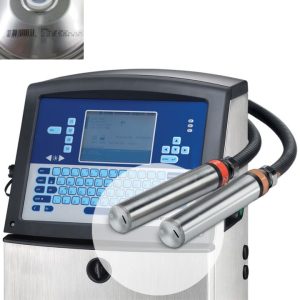 Máy in phun 2 đầu in VideoJet 1610 3 Máy in phun liên tục với 2 đầu in khác nội dung