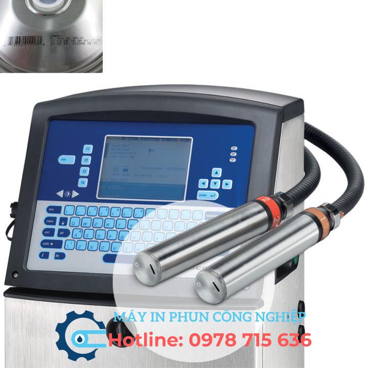 may-in-phun-lien-tuc-2-dau-in Máy in phun liên tục với 2 đầu in khác nội dung