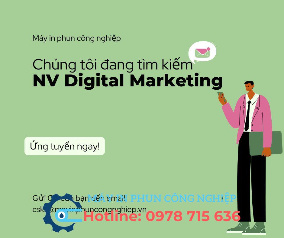 Tuyển dụng: Nhân viên Digital Marketing 12 Tuyển dụng NV Digital Marketing